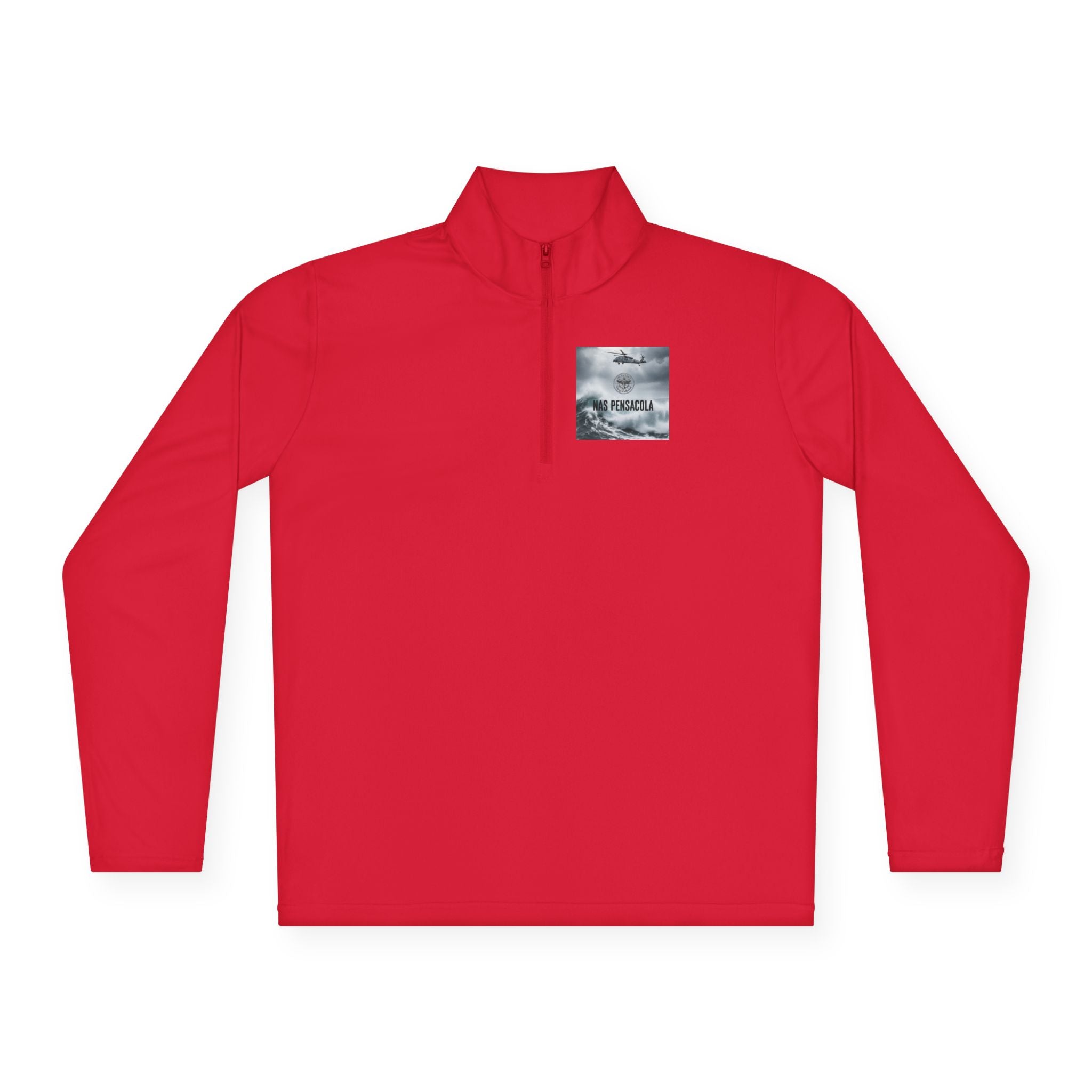 NAS Pensacola Military Rescue Quarter-Zip Pullover