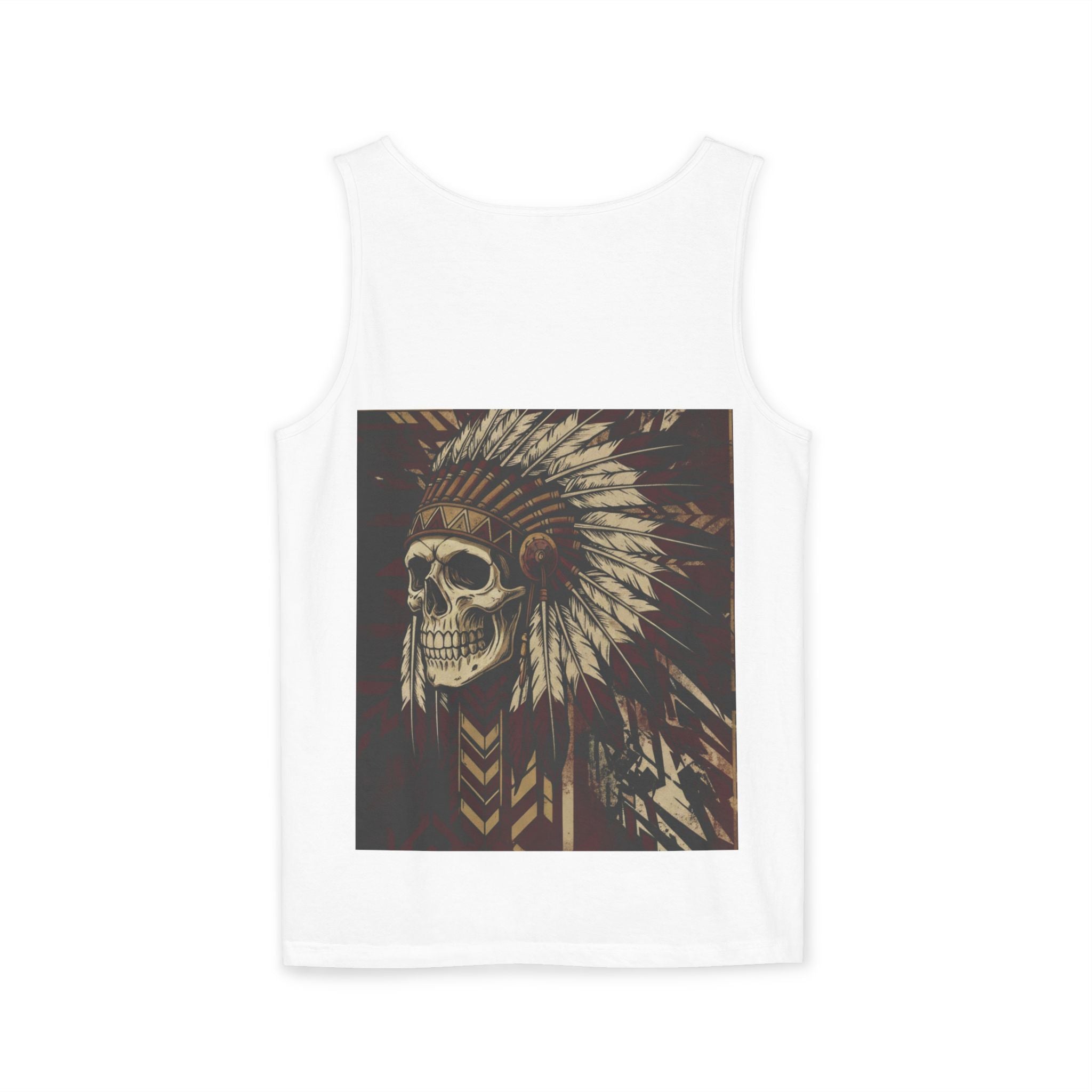 Skull Chief Tank Top — Indian Motorcycle Graphic Tank
