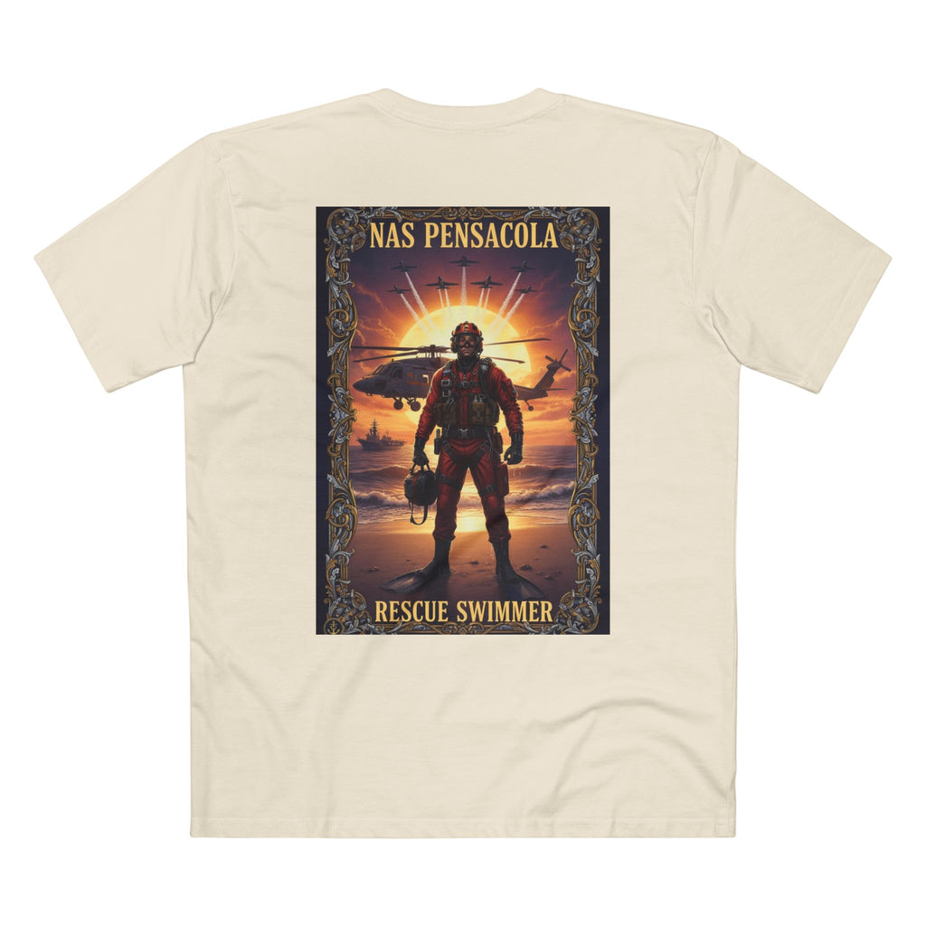 Navy Chiefs Club T‑Shirt – NAS Pensacola Rescue Swimmer Tribute Tee