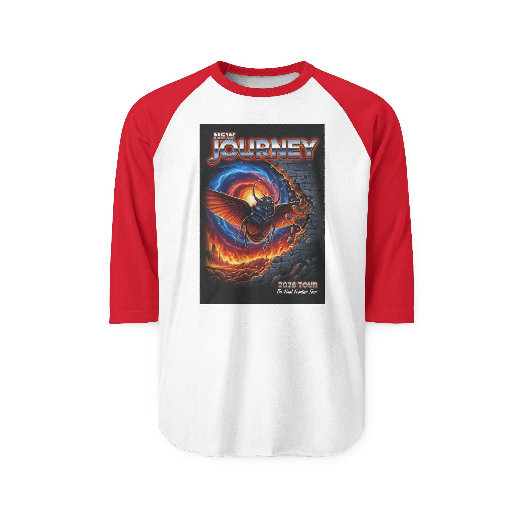 Journey Band Raglan Shirt — Vintage Rock Tour Tee