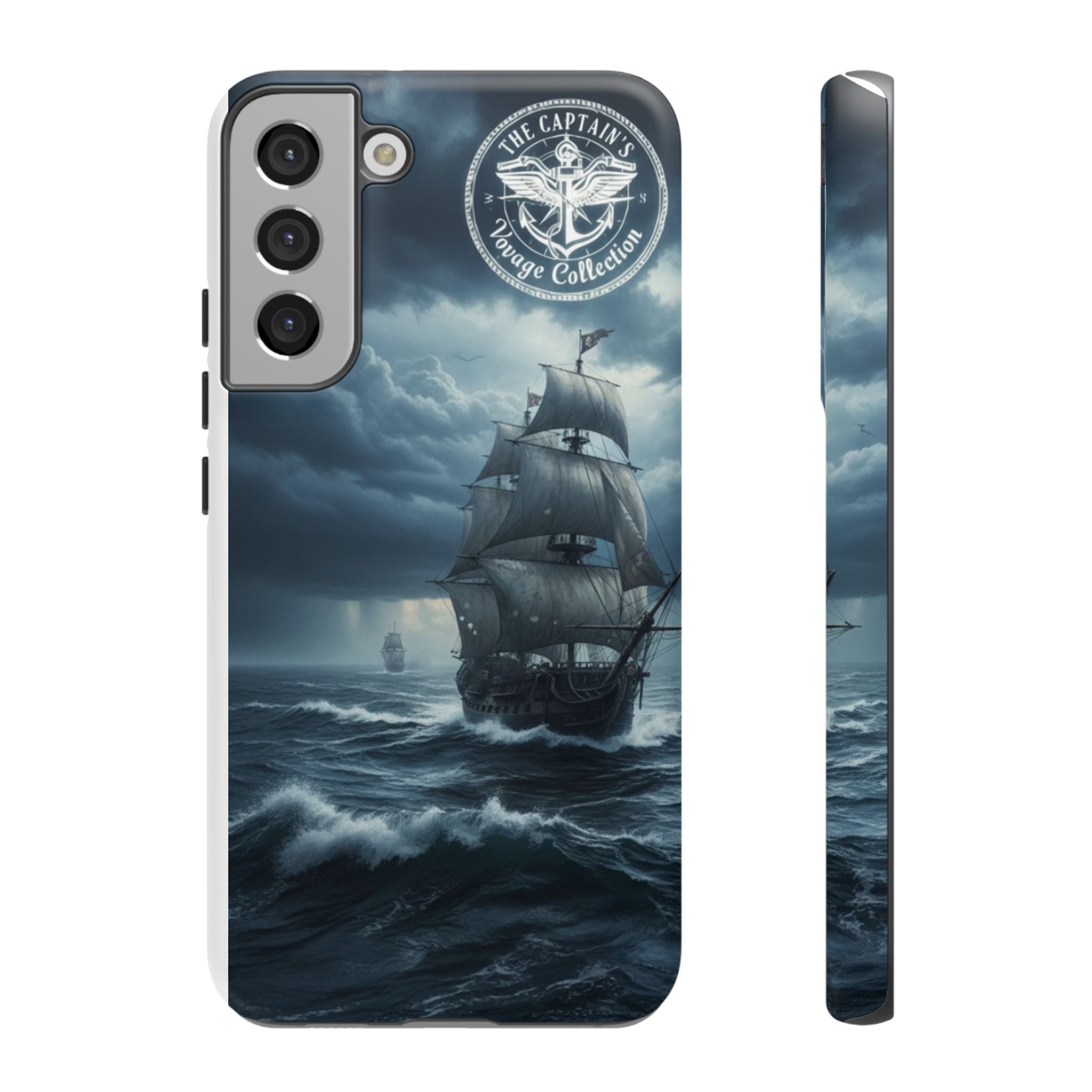 Stormy Seas Ship Phone Case – Nautical Pirate Sailing iPhone Cover