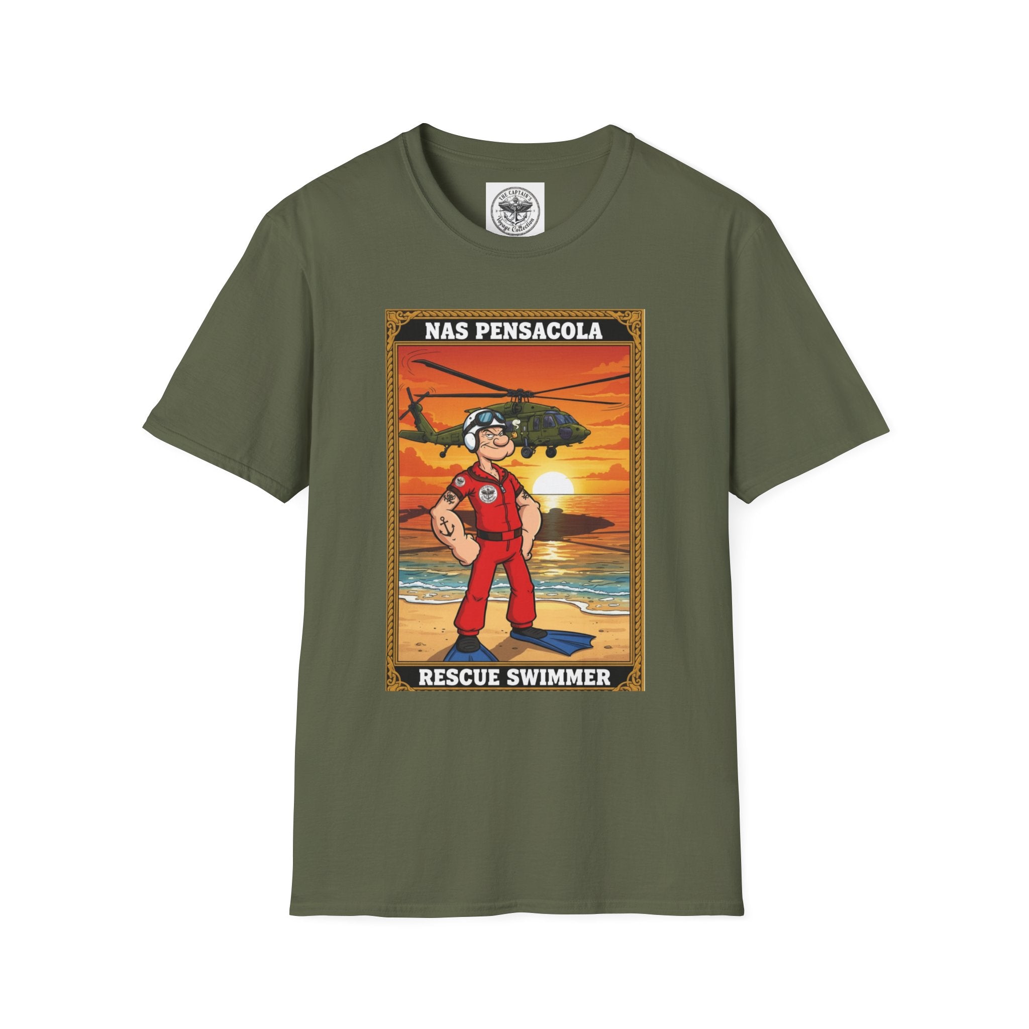 Rescue Swimmer T-Shirt — NAS Pensacola Air-Sea Rescue Tee