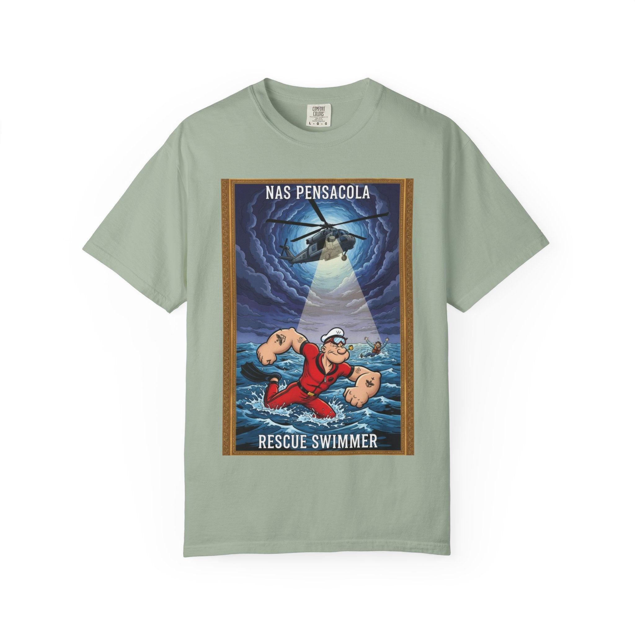 Rescue Swimmer T-Shirt — NAS Pensacola Helicopter Rescue Graphic Tee