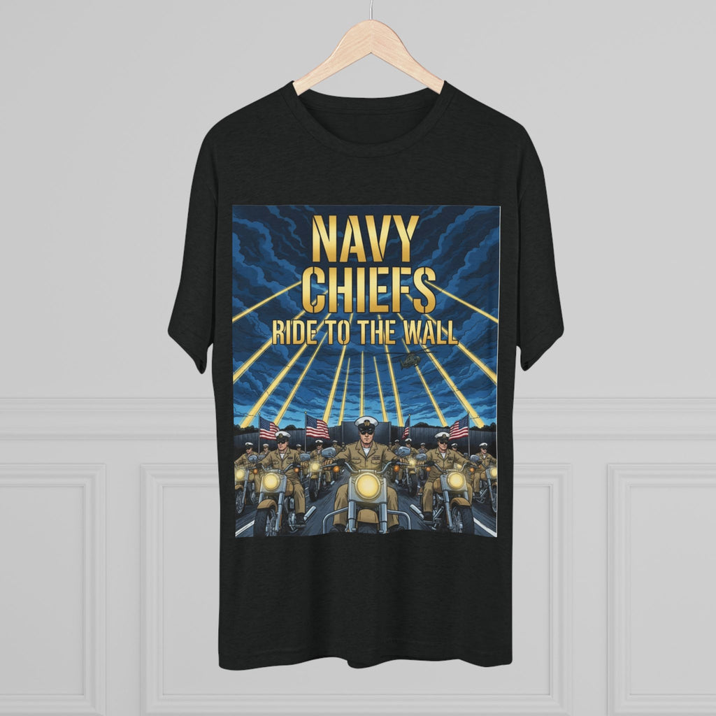 Navy Chiefs Ride to the Wall T-Shirt — "2nd Option... FAFO" Veteran Tribute Tee
