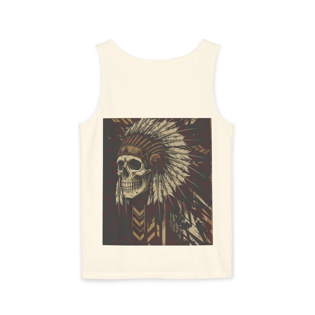 Skull Chief Tank Top — Indian Motorcycle Graphic Tank