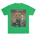 Vintage Biker Garage Tee — 'Somewhere' Motorcycle Illustration T-Shirt