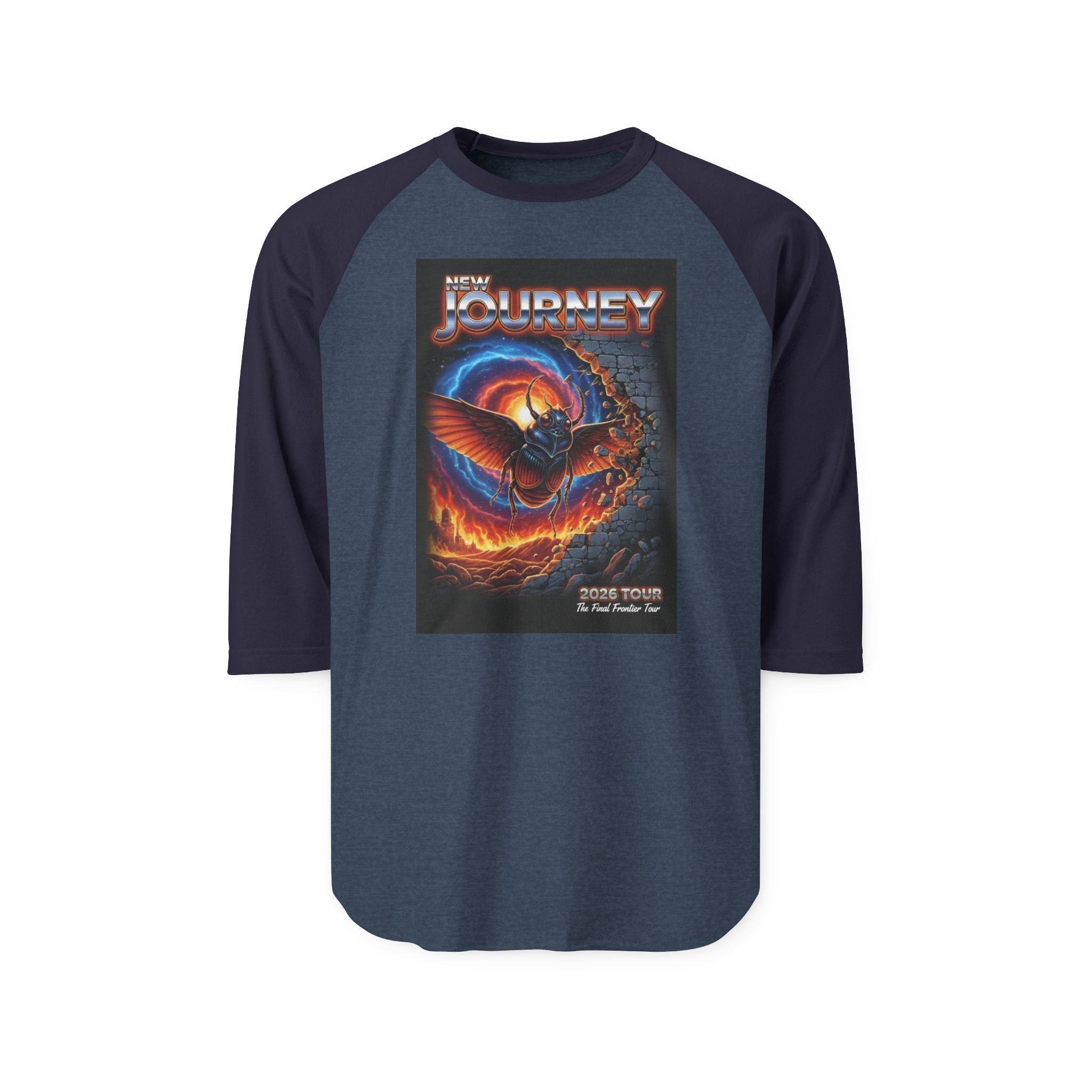 Journey Band Raglan Shirt — Vintage Rock Tour Tee
