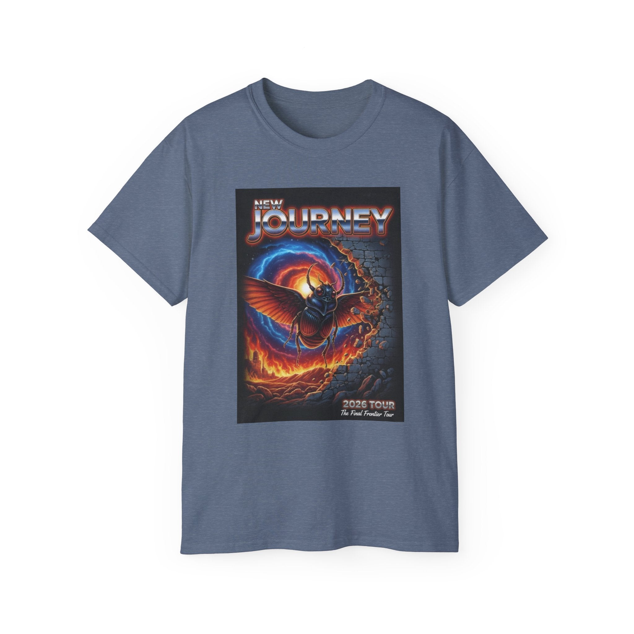 Journey 2020 Tour T‑Shirt — Vintage Rock Band Guitar Poster Tee