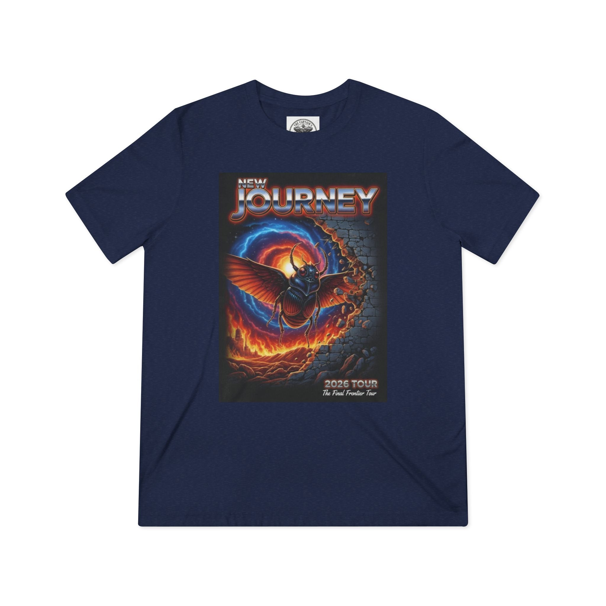 Band Tour T-Shirt - 'Journey' Vintage Rock Concert Tee