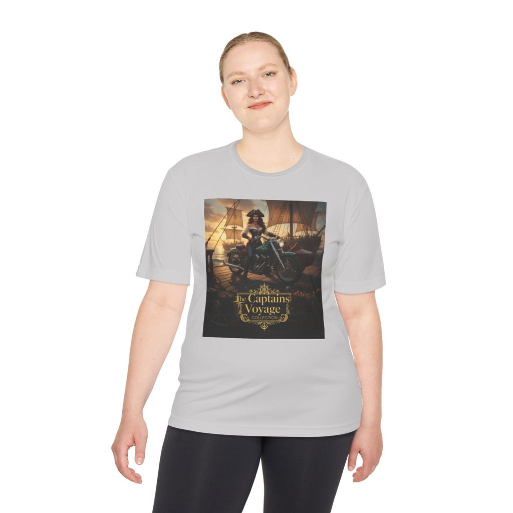 Captain's Voyage Graphic Tee – Nautical Pirate Ship T-Shirt