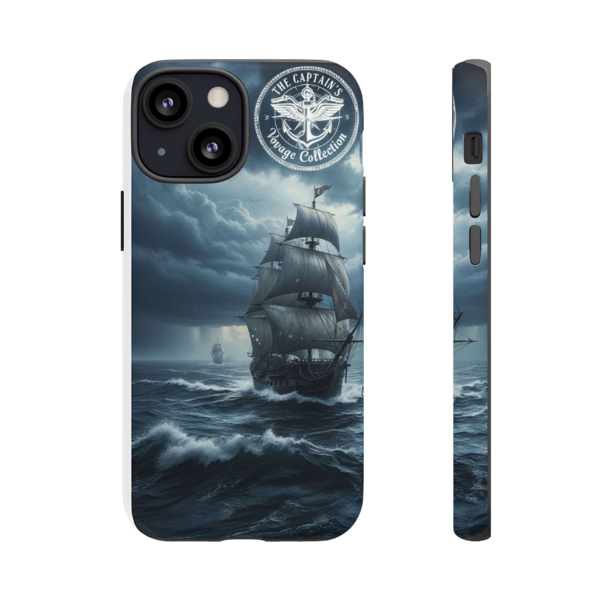 Stormy Seas Ship Phone Case – Nautical Pirate Sailing iPhone Cover
