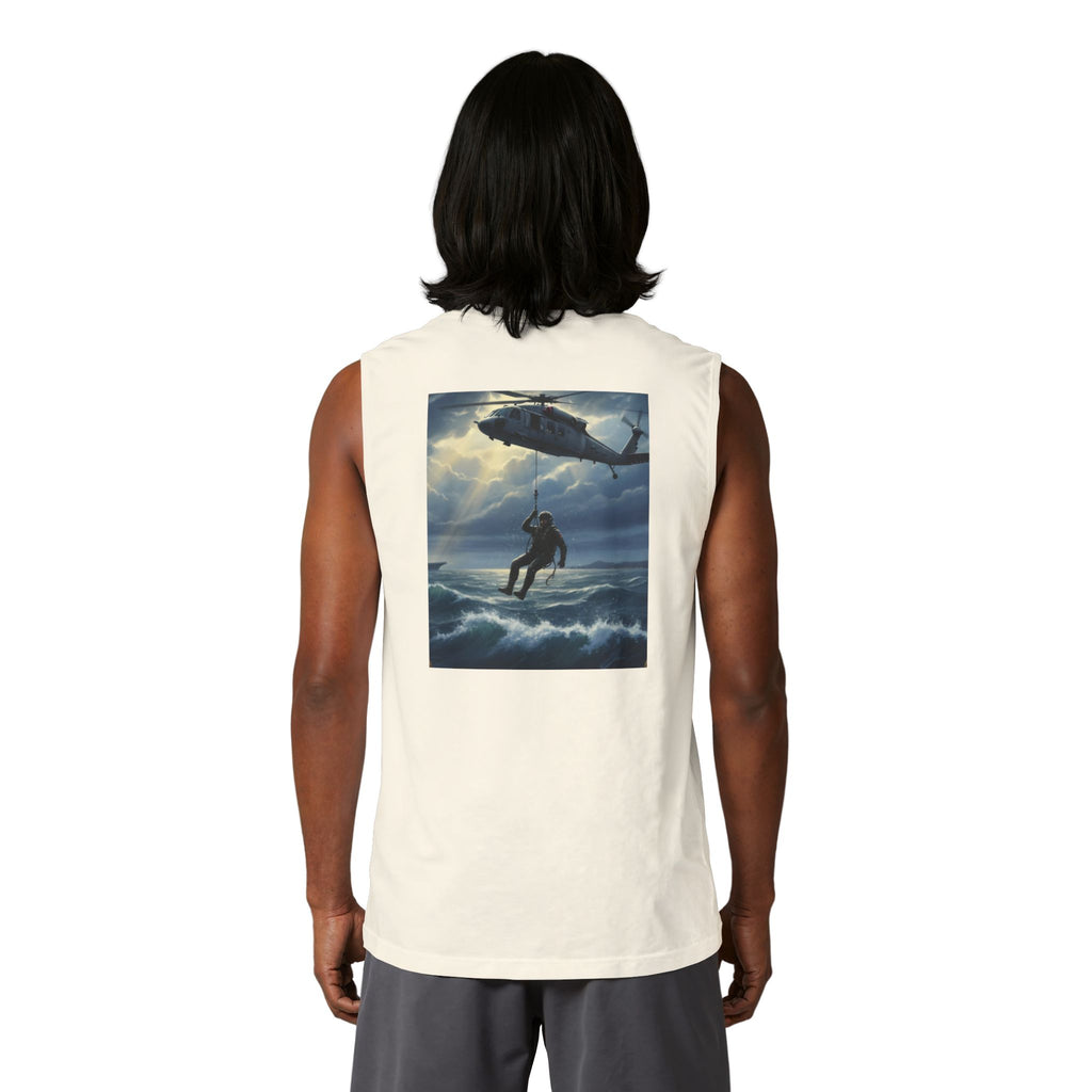 Rescue Swimmer Muscle Tank — Military Search & Rescue Tribute