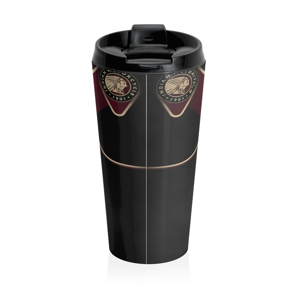 Indian Motorcycle Stainless Steel Travel Mug — Biker Ride Thermal Tumbler
