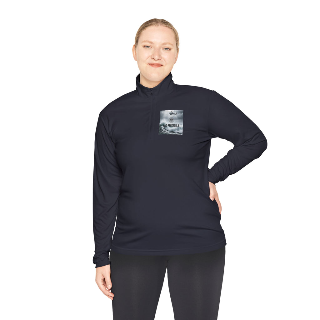 NAS Pensacola Military Rescue Quarter-Zip Pullover