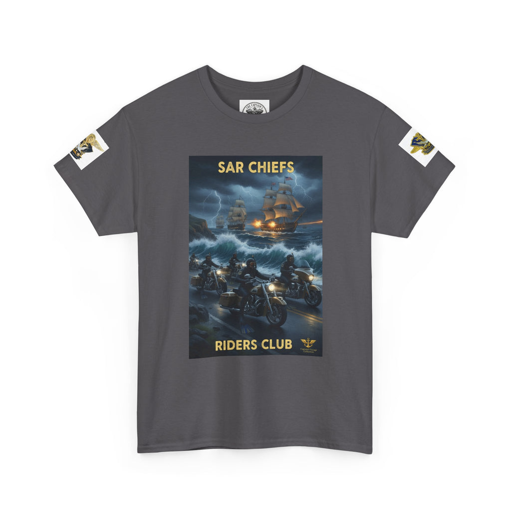 SAR Chiefs Riders Club Tee — NAS Pensacola Helicopter Rescue Graphic Shirt
