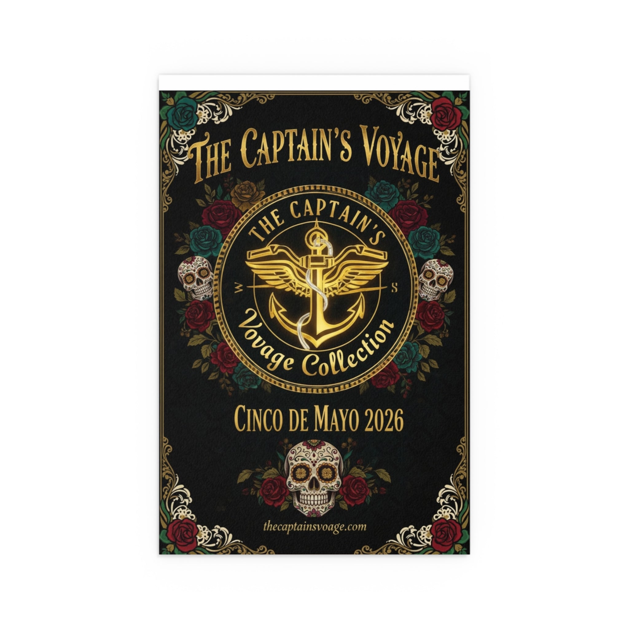 Silk Poster - The Captain’s Voyage Collection: Cinco de Mayo 2026 Decorative Print