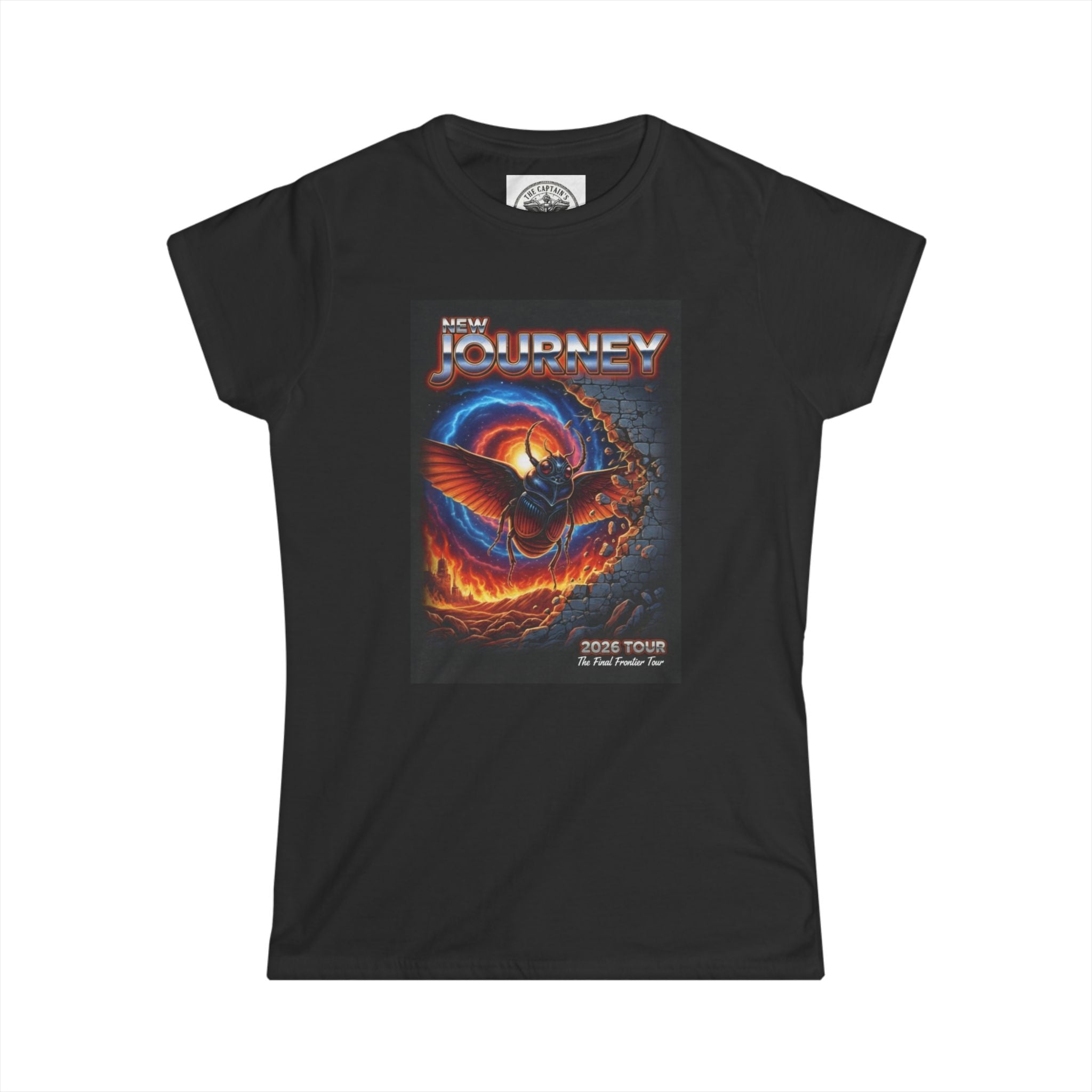 Journey Band Tour T‑Shirt — Women’s 2026 Tour Graphic Tee