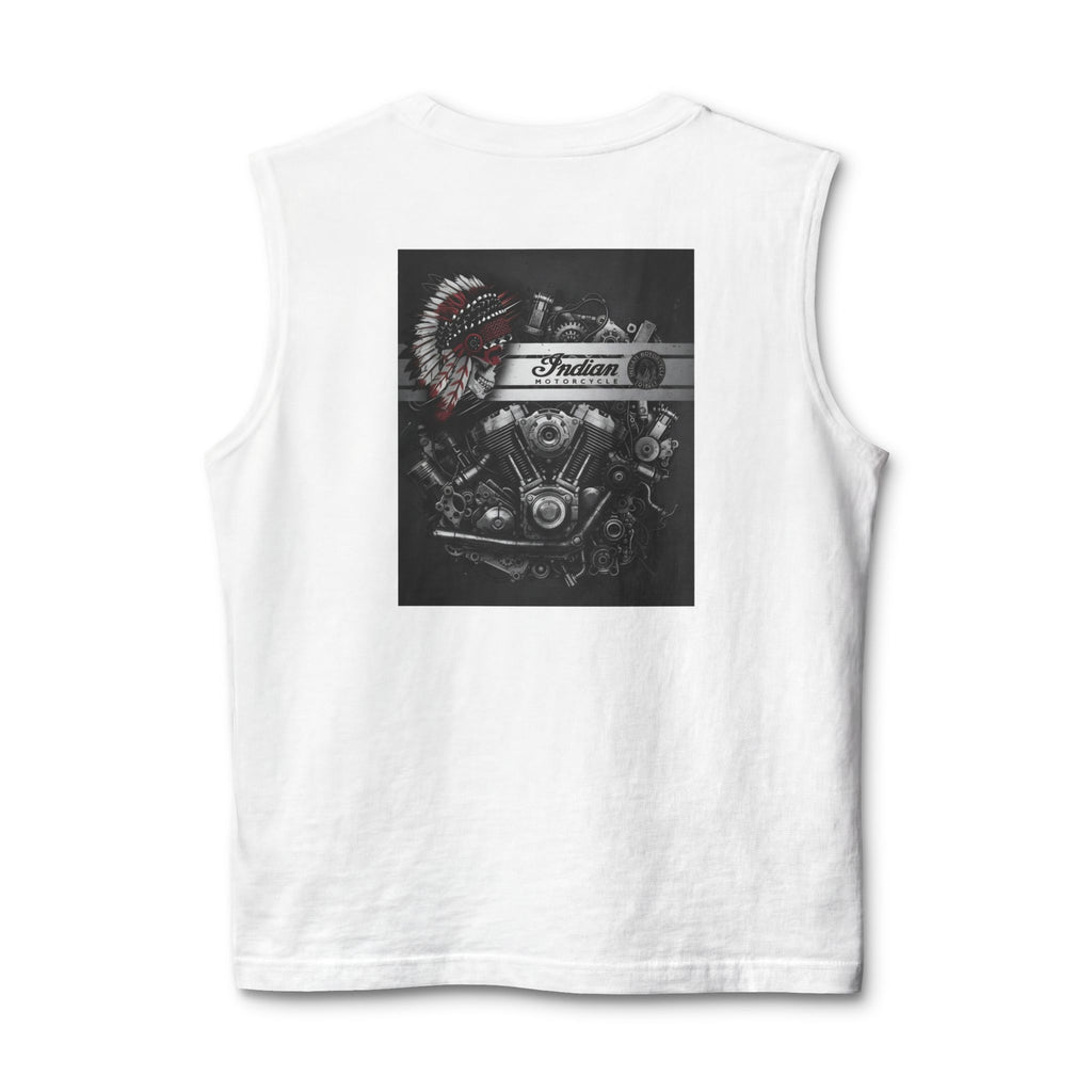 Indian Motorcycle Graphic Muscle Tank — Vintage Rider Tee