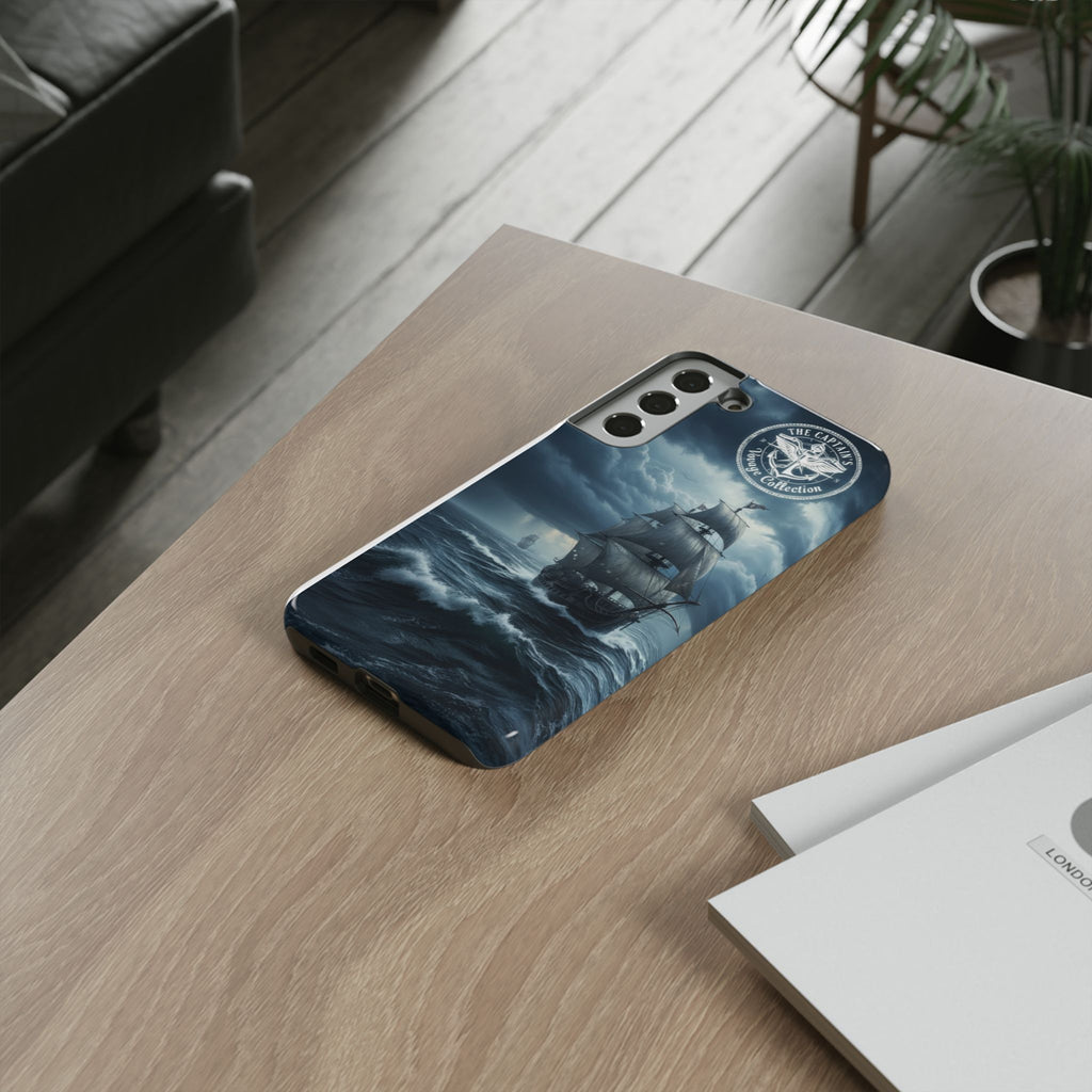 Stormy Seas Ship Phone Case – Nautical Pirate Sailing iPhone Cover