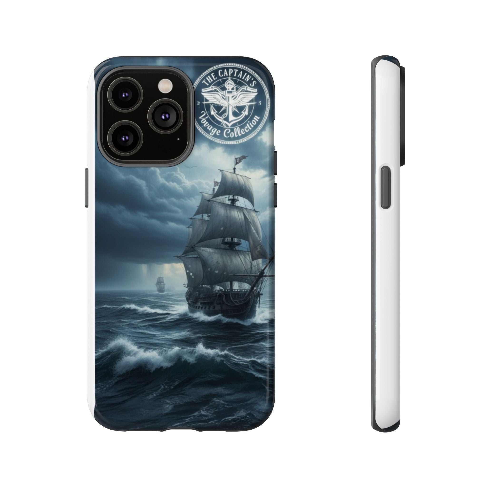 Stormy Seas Ship Phone Case – Nautical Pirate Sailing iPhone Cover