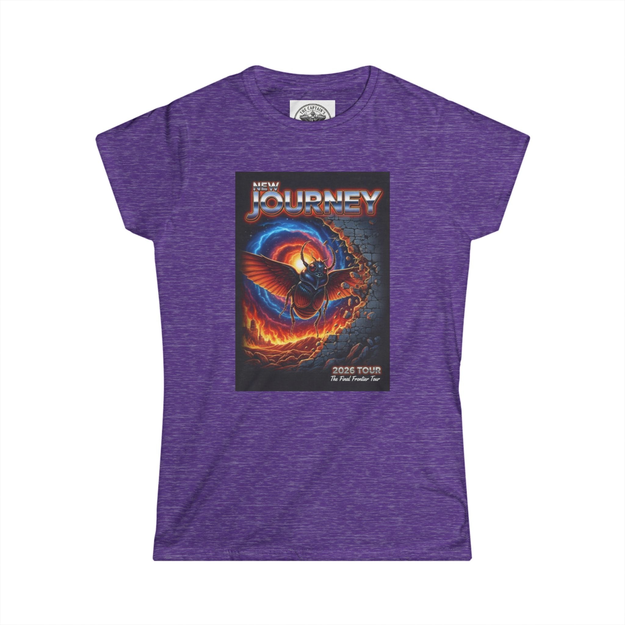 Journey Band Tour T‑Shirt — Women’s 2026 Tour Graphic Tee