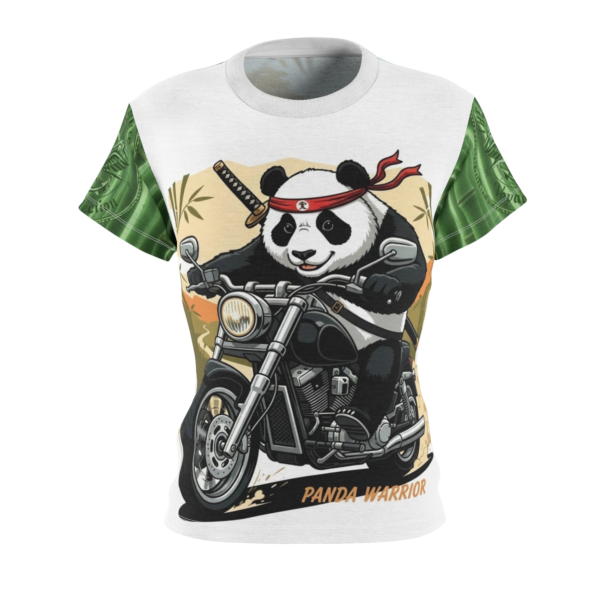 Panda Warrior Motorcycle Tee
