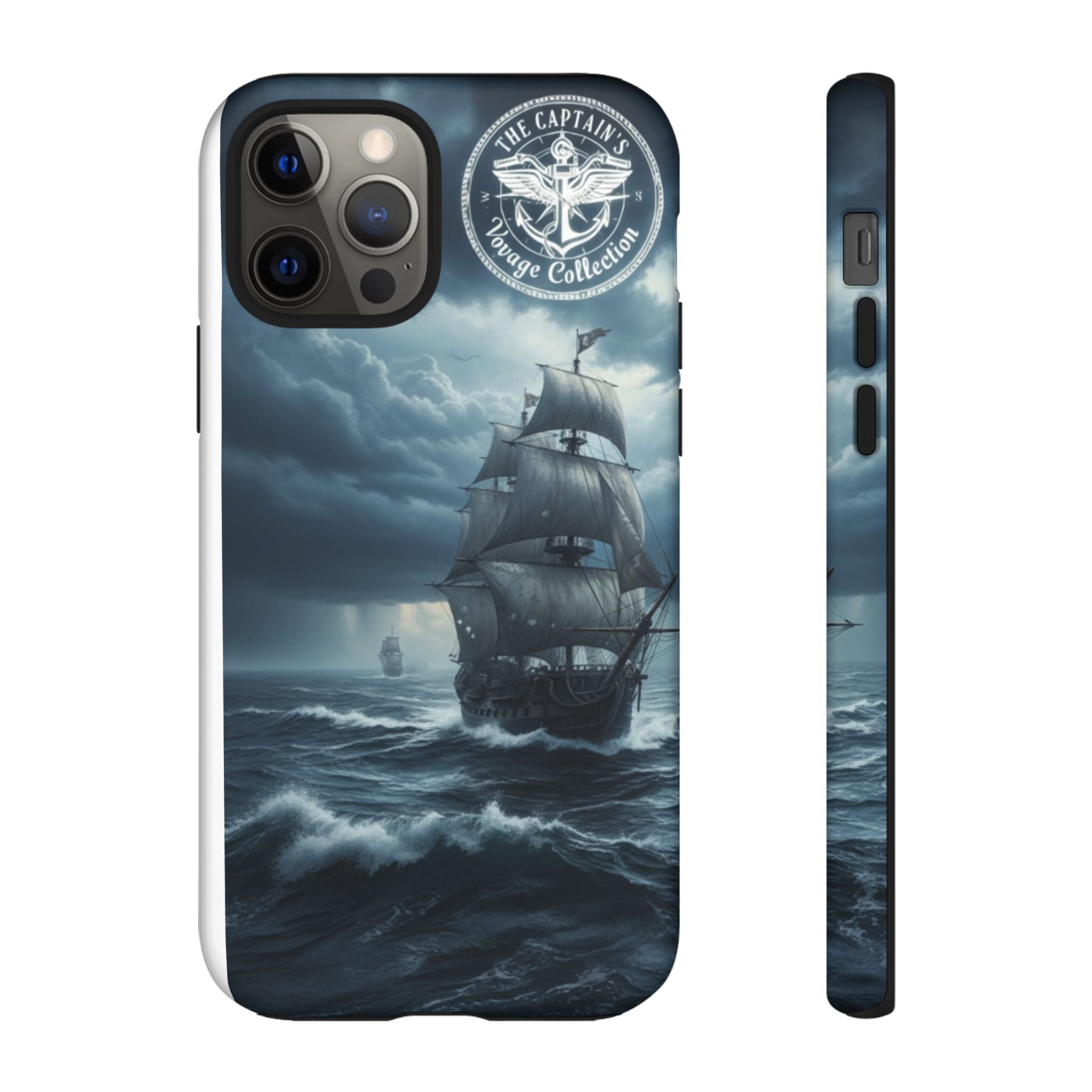 Stormy Seas Ship Phone Case – Nautical Pirate Sailing iPhone Cover