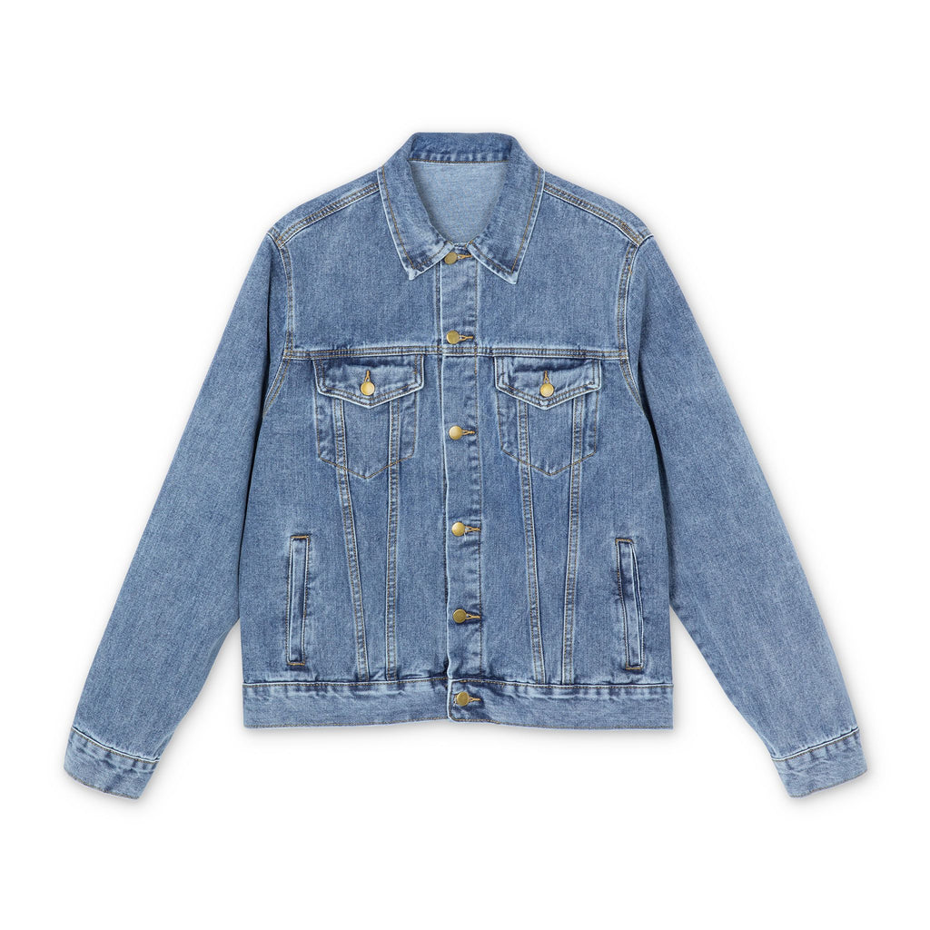 Indian Motorcycles Denim Jacket — Vintage Indian Chief Patch Back