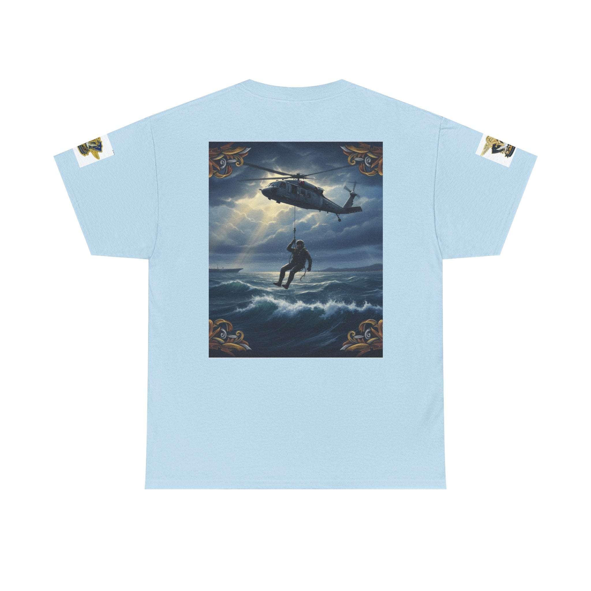 Military Rescue Crew T-Shirt — SAR Chiefs Riders Club Graphic Tee