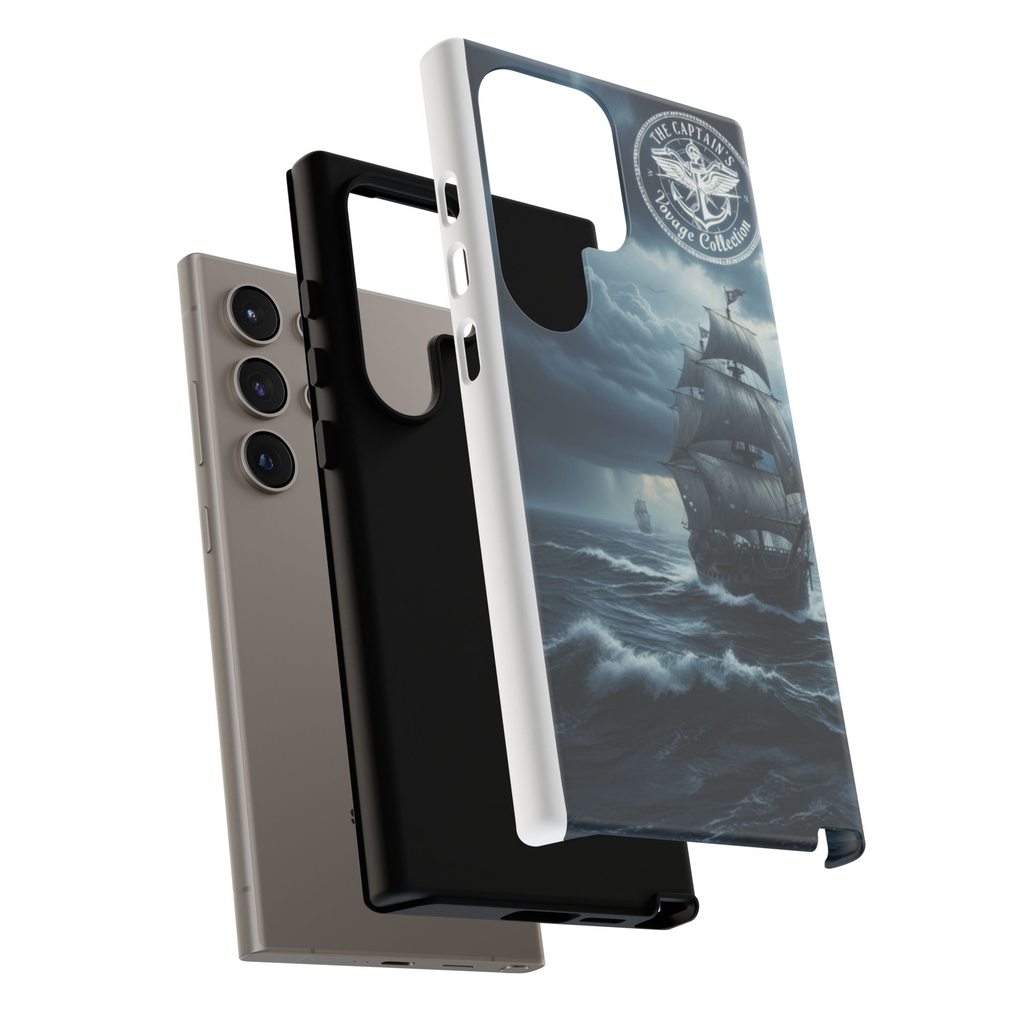 Stormy Seas Ship Phone Case – Nautical Pirate Sailing iPhone Cover