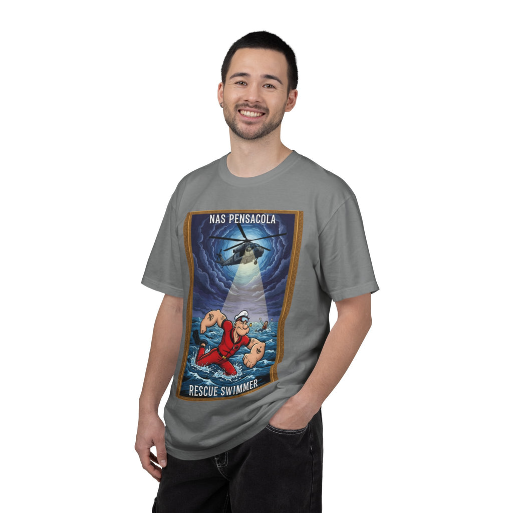 Rescue Swimmer T-Shirt — NAS Pensacola Helicopter Rescue Graphic Tee