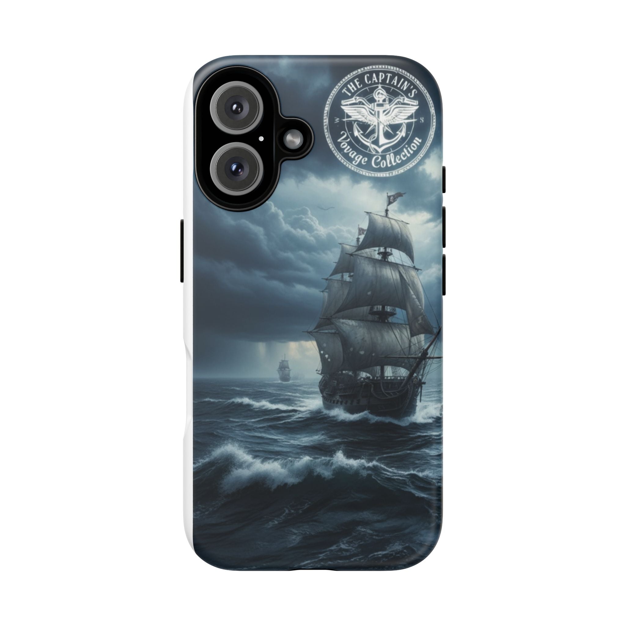 Stormy Seas Ship Phone Case – Nautical Pirate Sailing iPhone Cover
