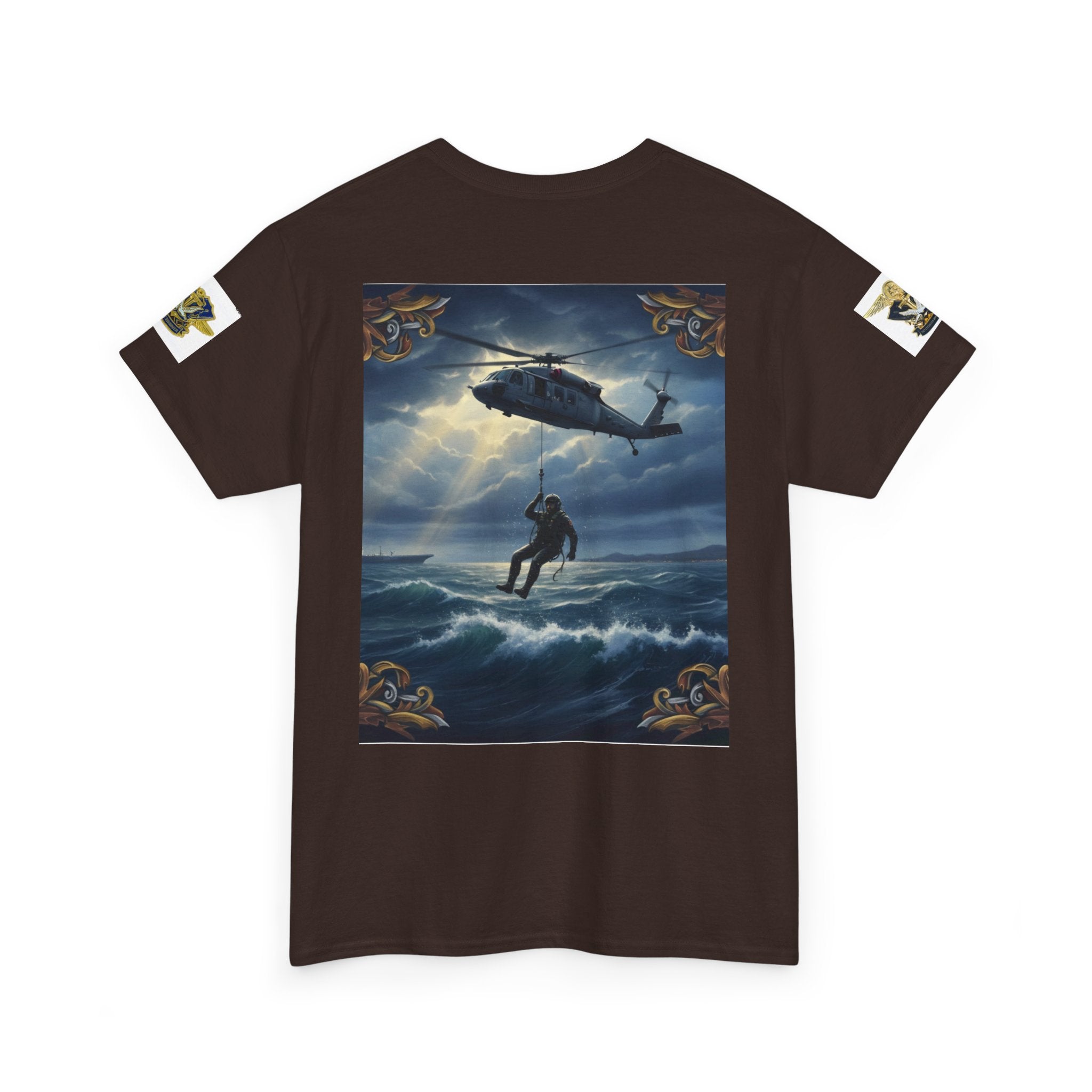 Military Rescue Crew T-Shirt — SAR Chiefs Riders Club Graphic Tee