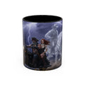 Western Ghost Riders Coffee Mug — Phantom Cowboy & Horse Lightning Accent Mug (11/15oz)