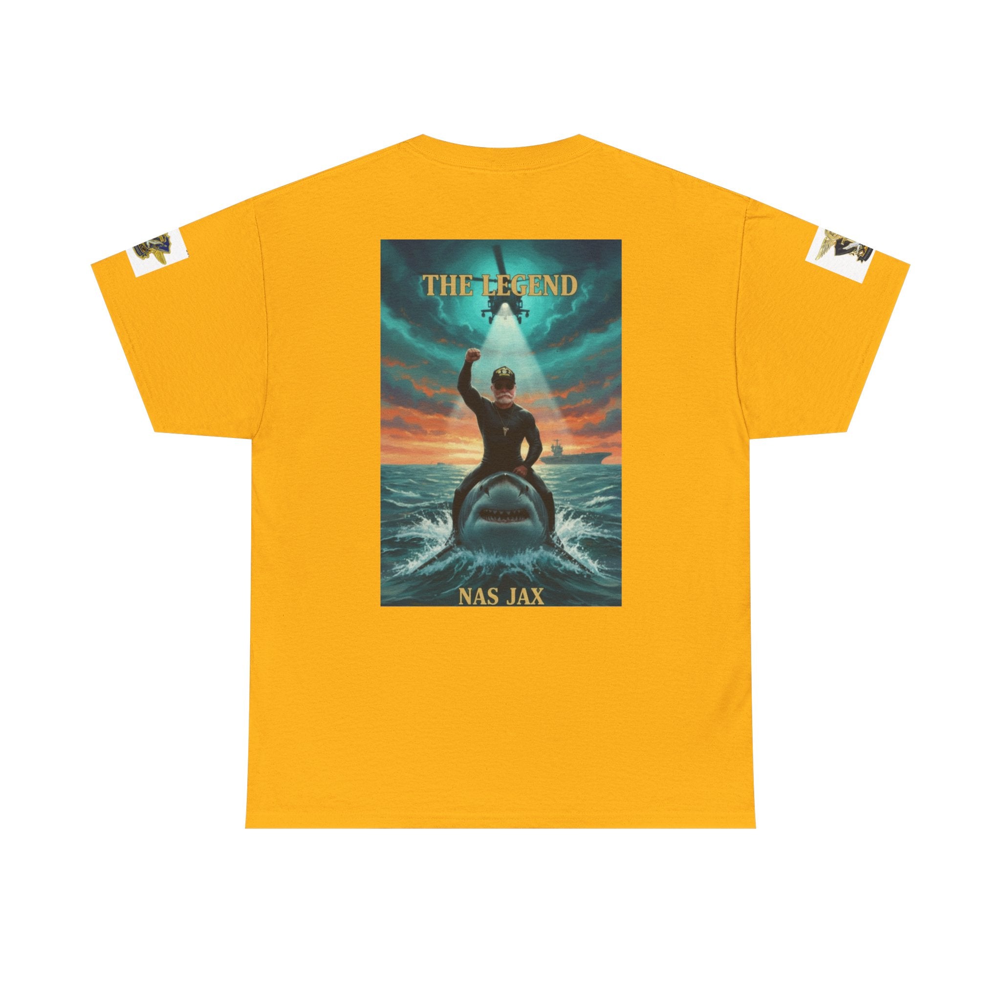 Navy SAR Helicopter Rescue Tee — "The Legend" Search & Rescue Tribute