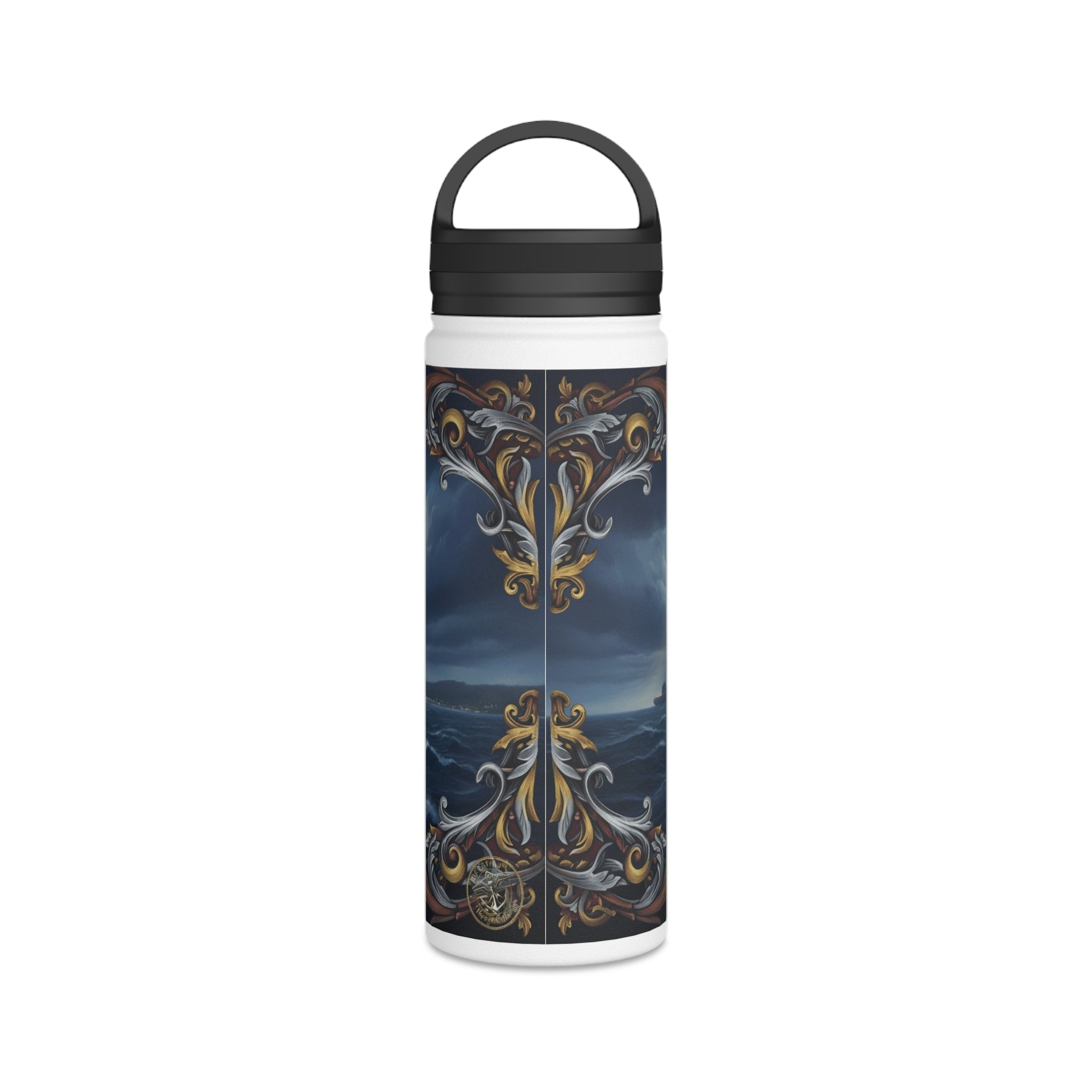 Rescue Helicopter Stainless Steel Water Bottle — Search & Rescue Design