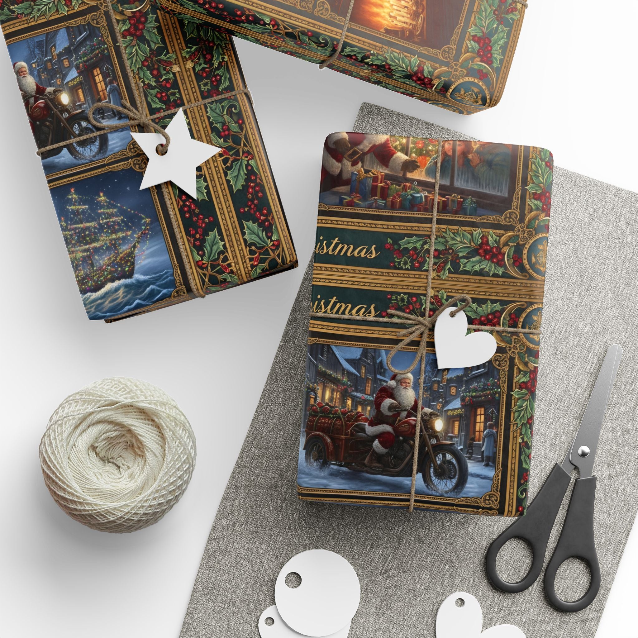 Wrapping Paper — Vintage Nutcracker Holiday Gift Wrap