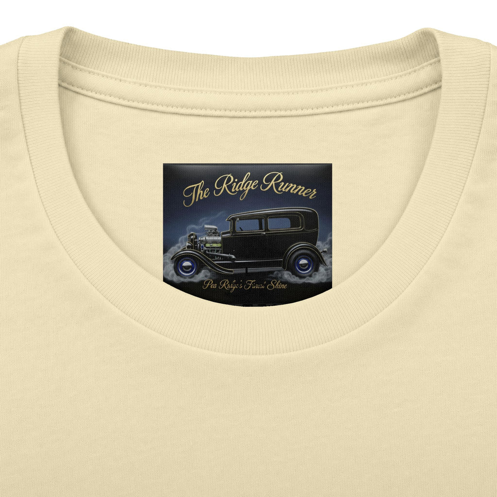 Vintage 'The Ridge Runners' Car Club Tee — Retro 1930s Hot Rod Graphic Shirt