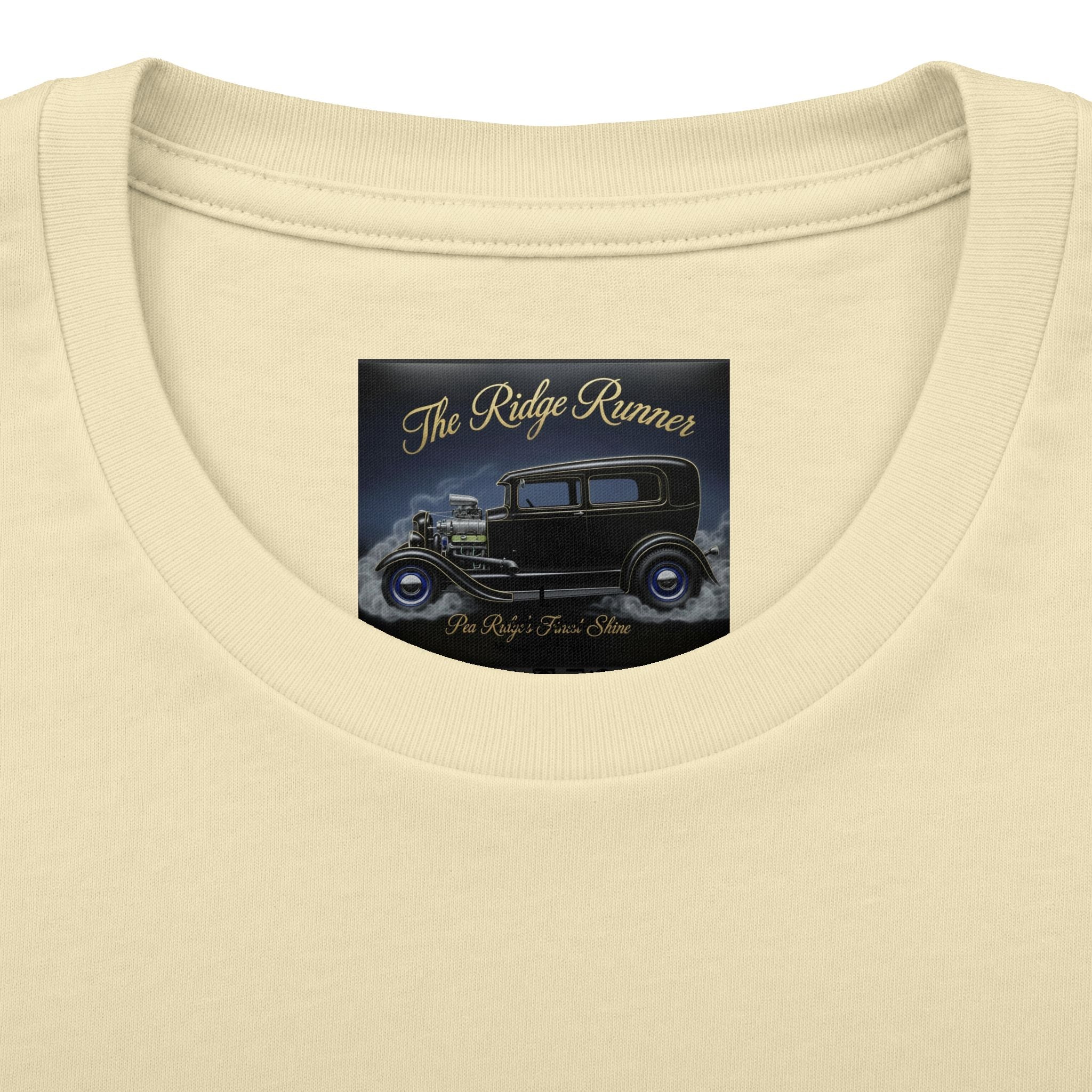 Vintage 'The Ridge Runners' Car Club Tee — Retro 1930s Hot Rod Graphic Shirt