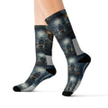 Pirate Ship Sublimation Socks — Nautical Ghost Ship Crew Socks