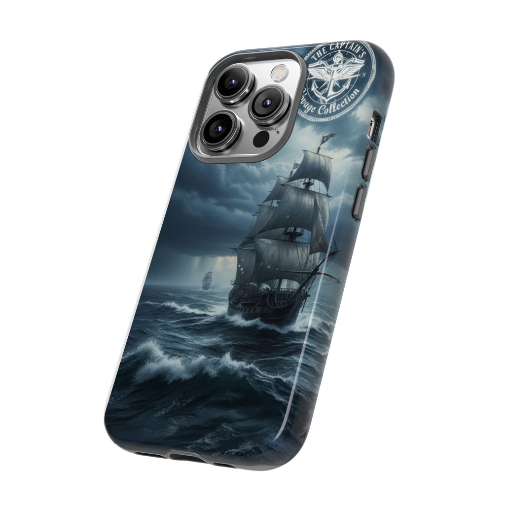 Stormy Seas Ship Phone Case – Nautical Pirate Sailing iPhone Cover