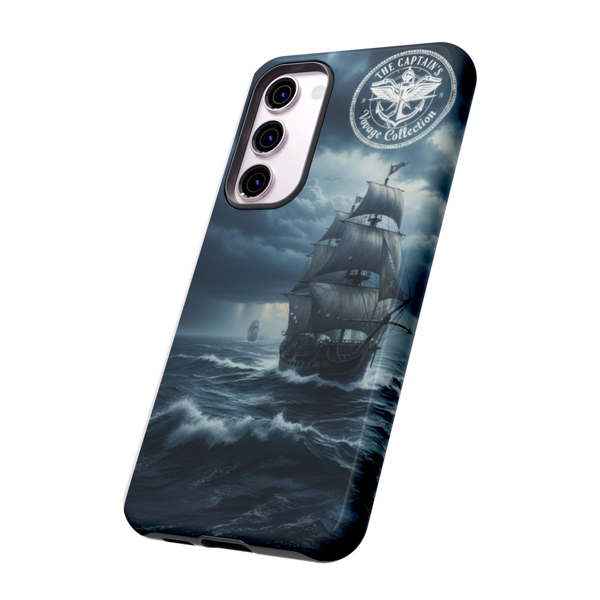 Stormy Seas Ship Phone Case – Nautical Pirate Sailing iPhone Cover