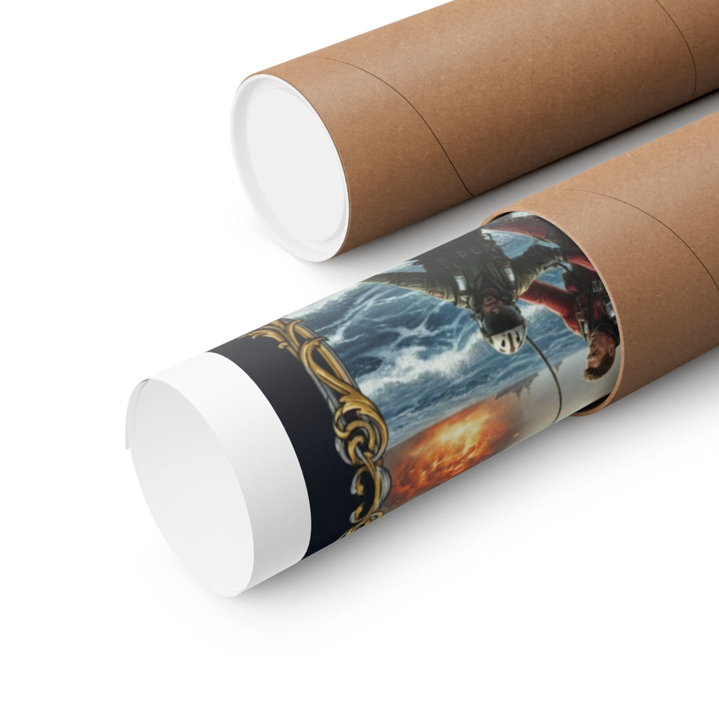 Rescue Swimmer Poster – NAS Pensacola Matte Vertical Wall Art
