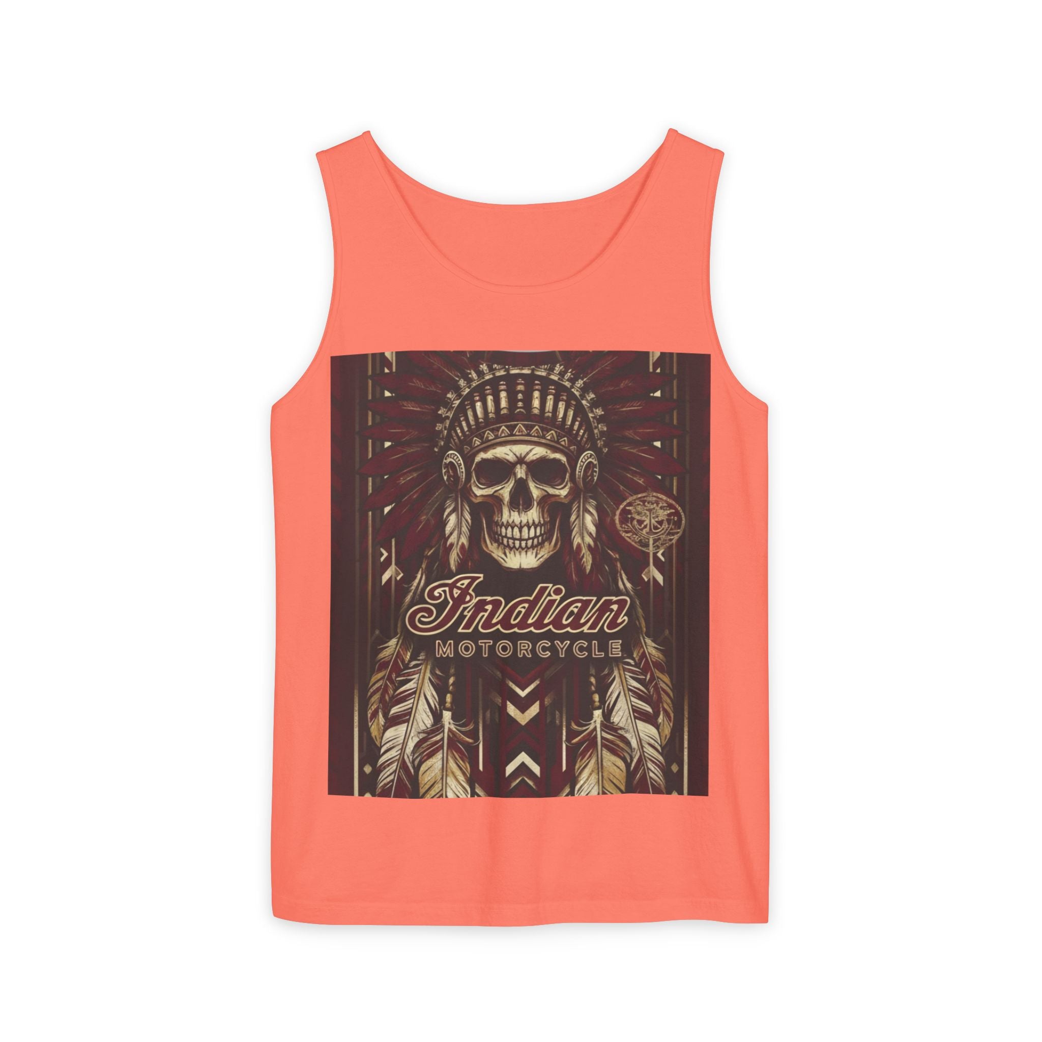 Skull Chief Tank Top — Indian Motorcycle Graphic Tank