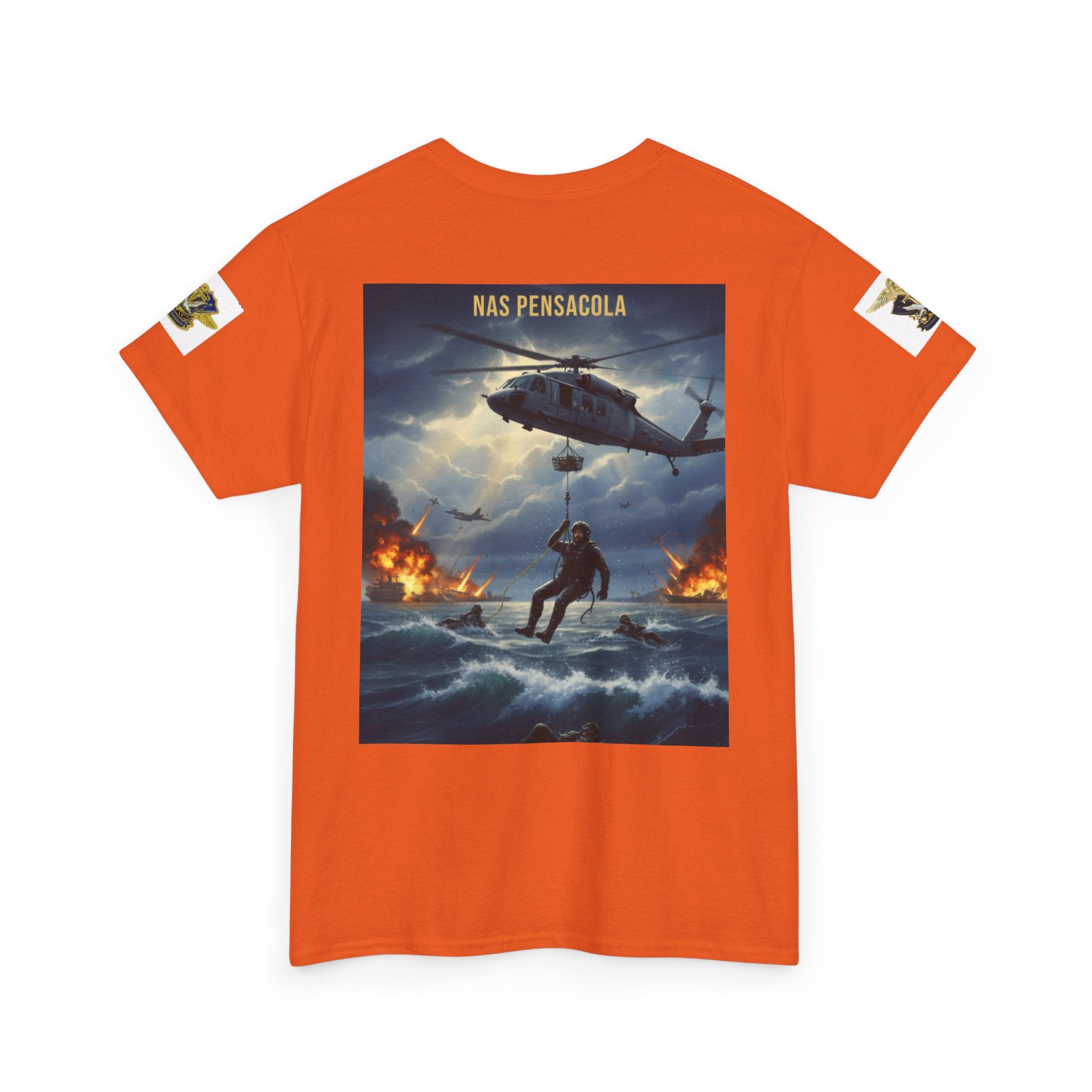 SAR Chiefs Riders Club Tee — NAS Pensacola Helicopter Rescue Graphic Shirt