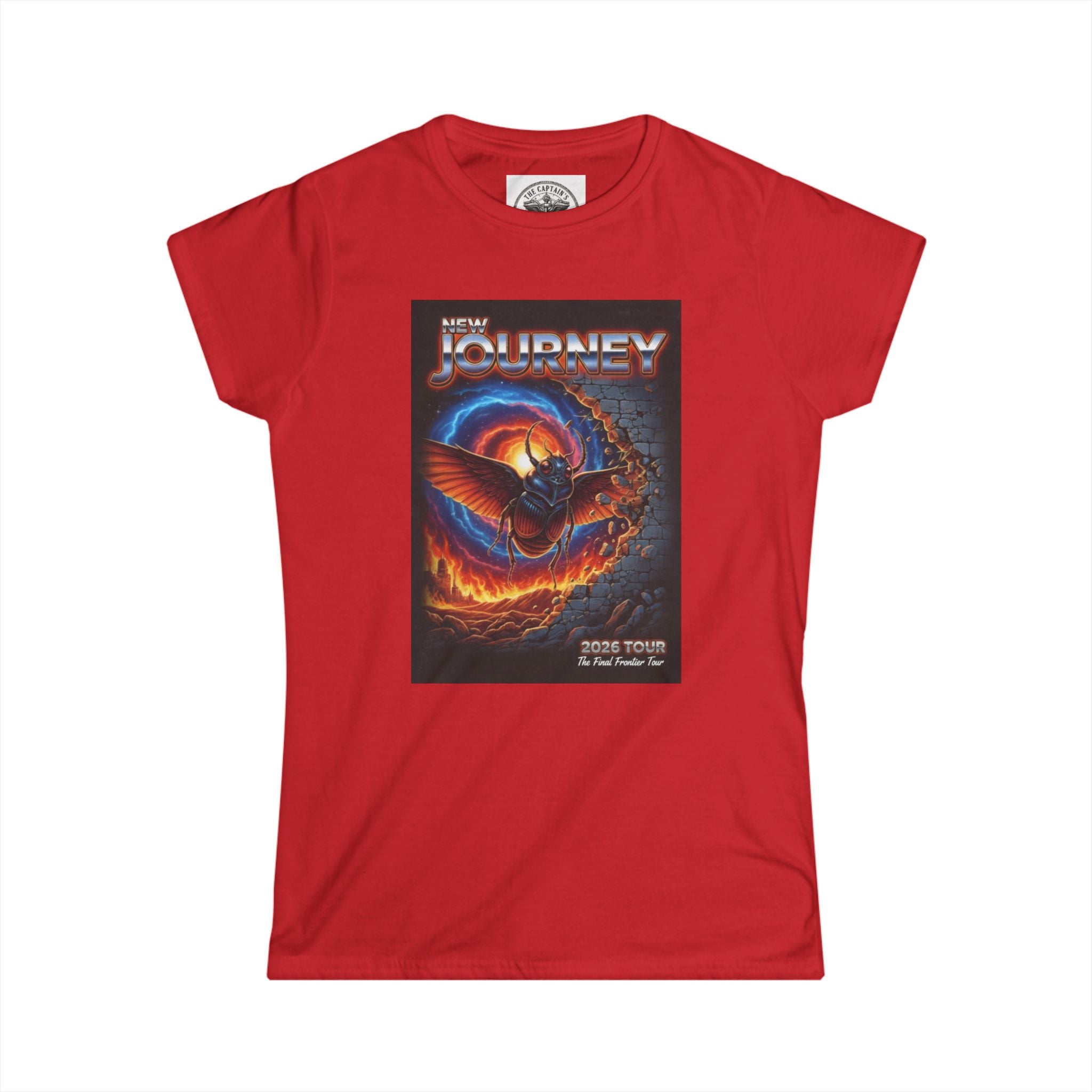 Journey Band Tour T‑Shirt — Women’s 2026 Tour Graphic Tee