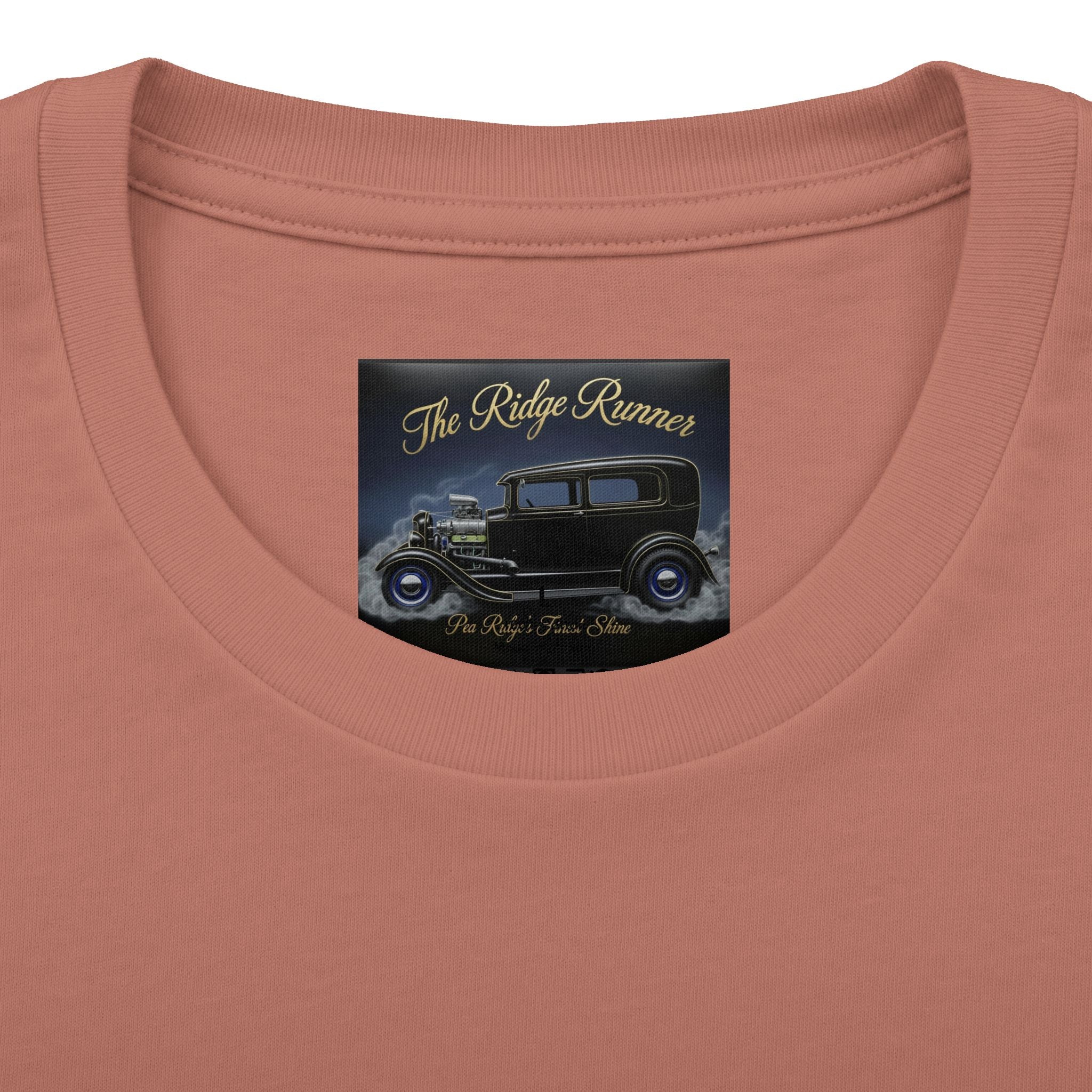 Vintage 'The Ridge Runners' Car Club Tee — Retro 1930s Hot Rod Graphic Shirt