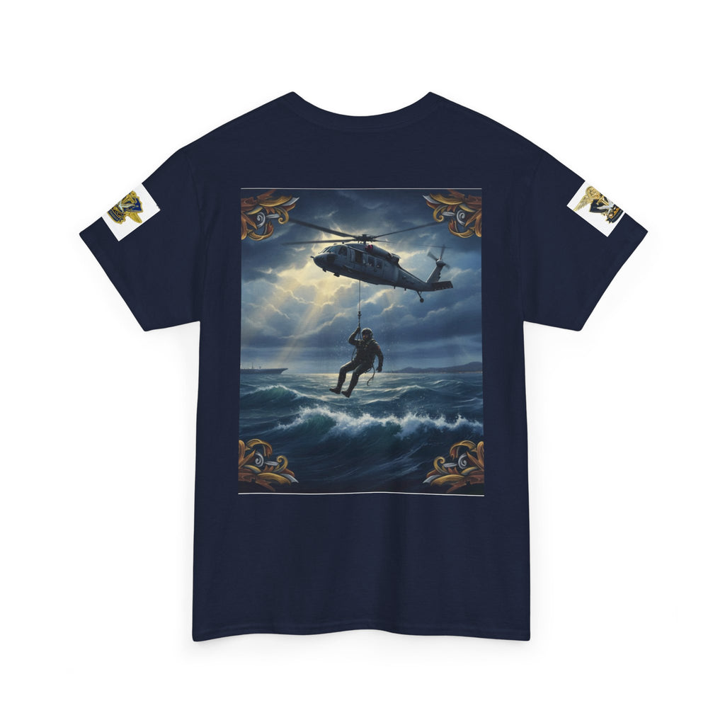 Military Rescue Crew T-Shirt — SAR Chiefs Riders Club Graphic Tee