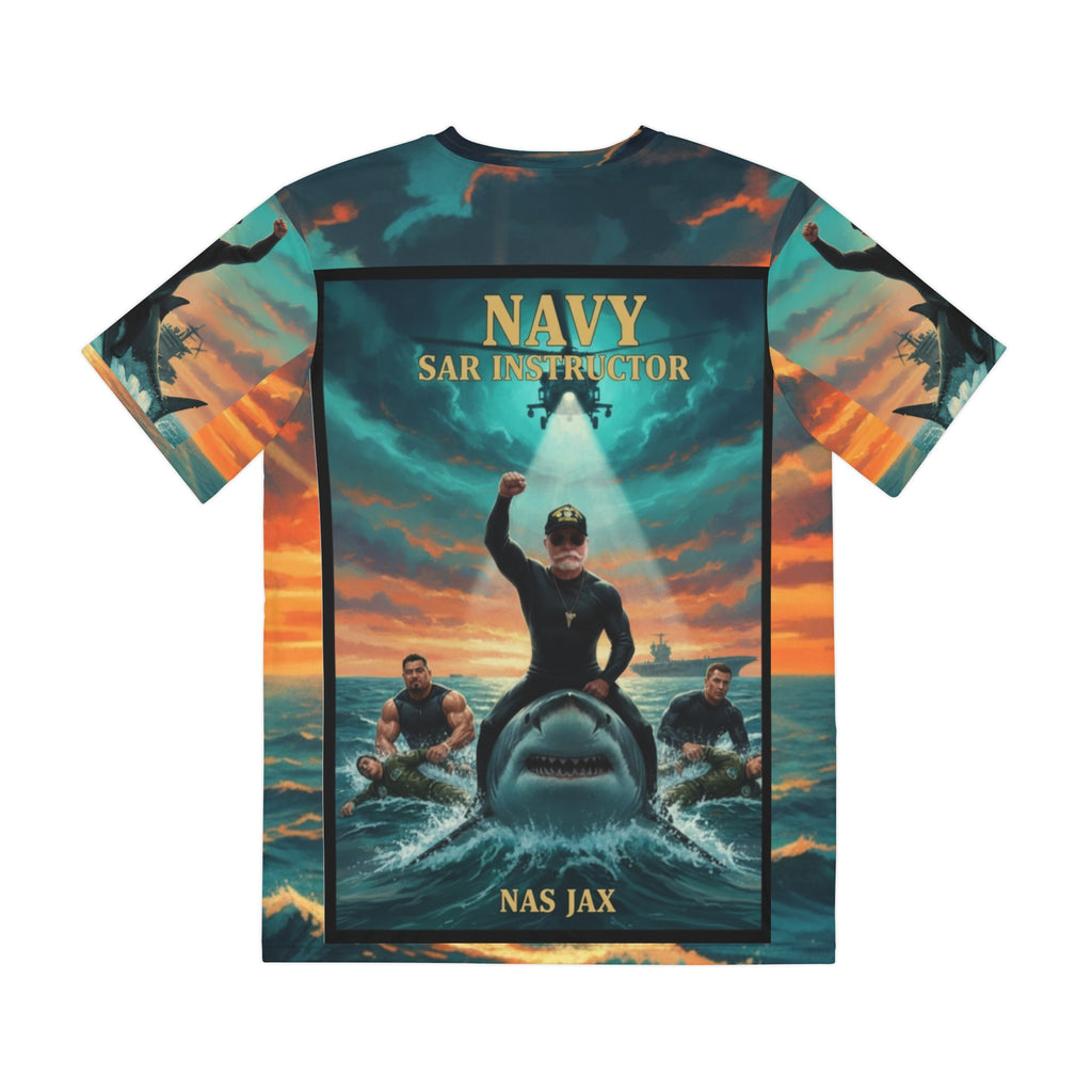 Navy SAR Instructor All-Over Print Tee — NAS JAX Rescue Crew