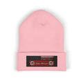 Retro Cassette Embroidered Beanie — Vintage Music Knit Hat